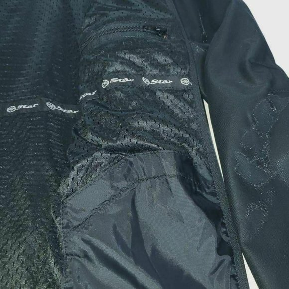 Star Motorcycles Women's Jacket Coat Black  Zip Up - Picture 7 of 10